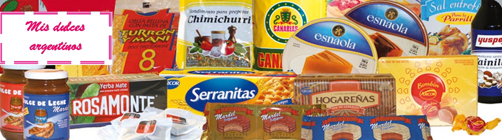 Productos argentinos  Mis dulces argentinos